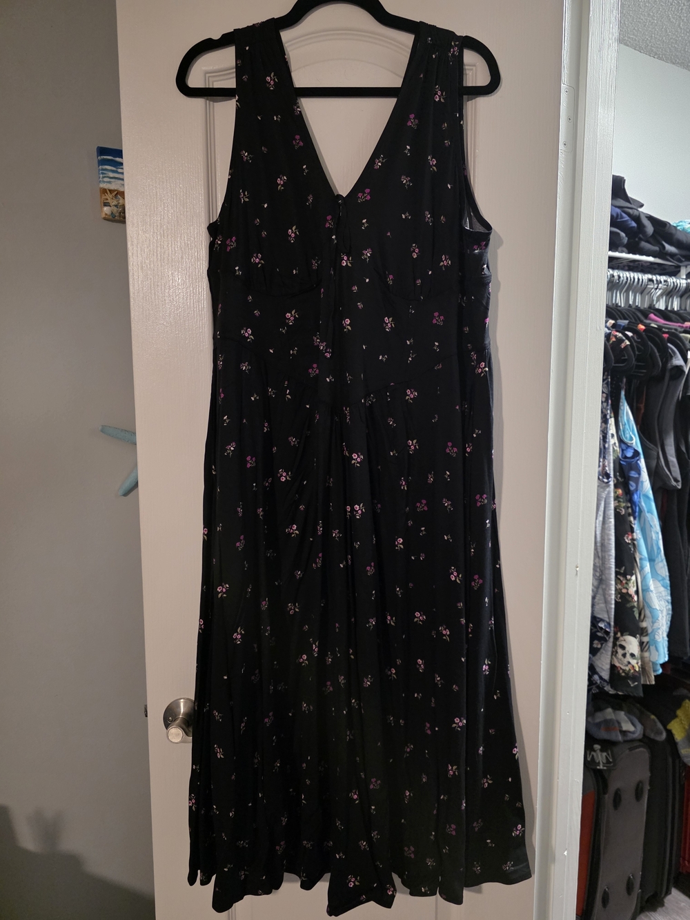 Torrid Corset Detail Midi Dress Size 1